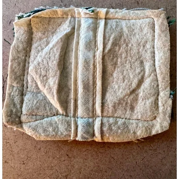 Vintage Tide Brand Uniform Patch 3 x 2.5 Inches Red and Green Logo - Picture 3 of 3